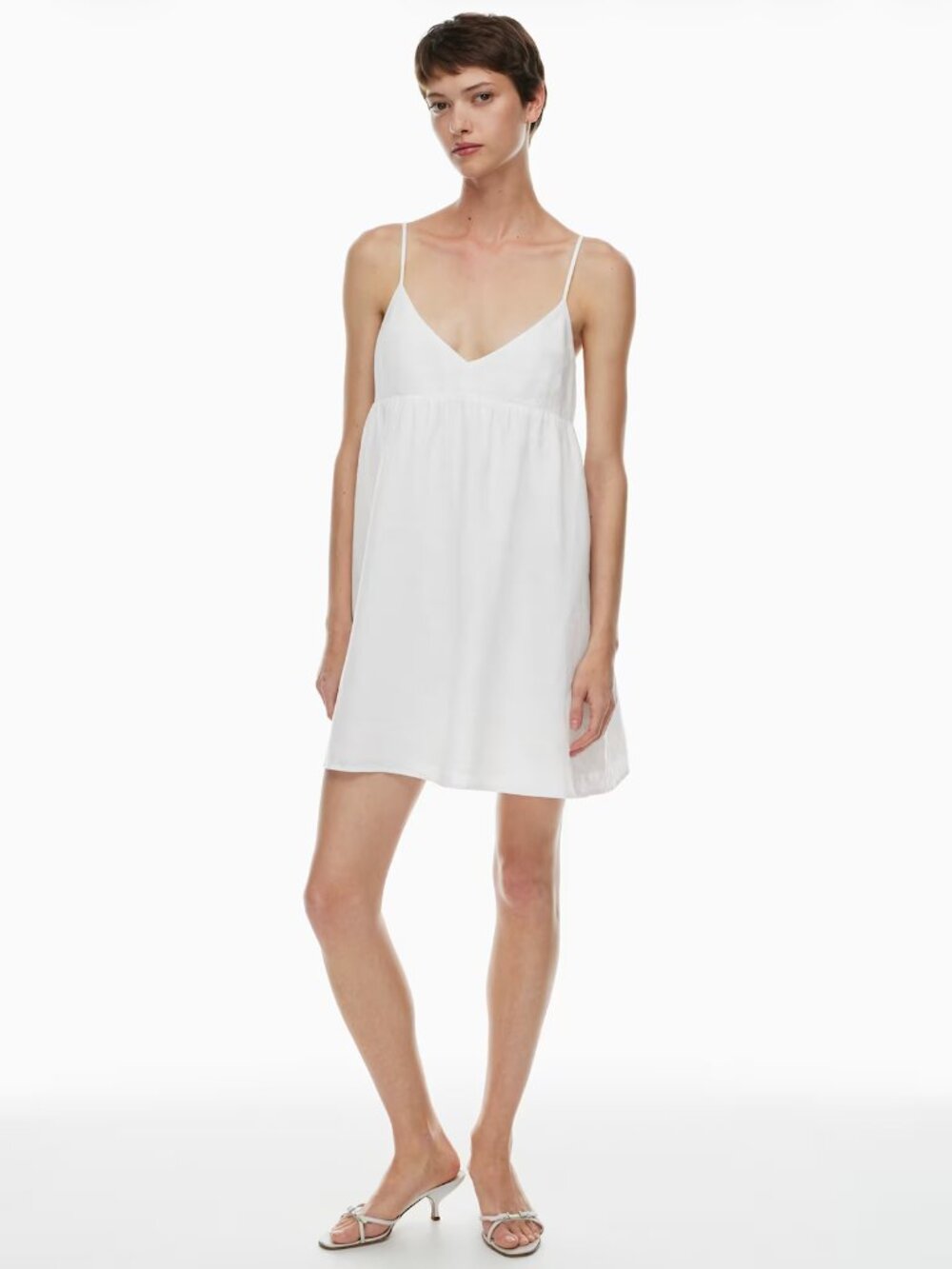 Aritzia Wilfred Lover Linen Mini Dress, Size S